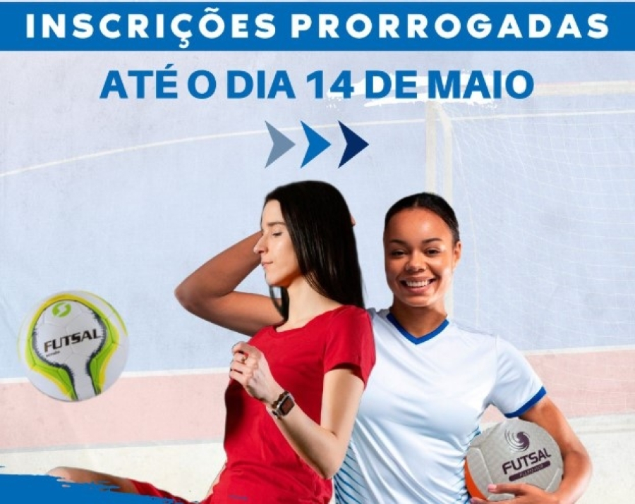 Inscrições para Copa Natal de Futsal Feminino são prorrogadas até dia 14 de maio